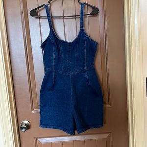 Denim romper (M)